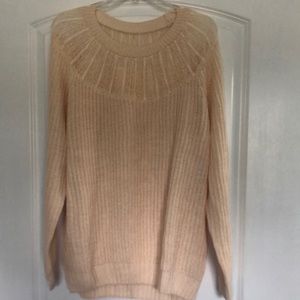 Cream sweater